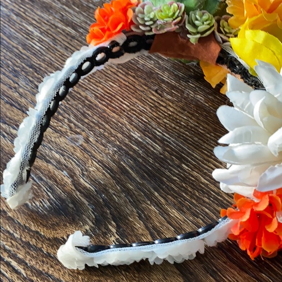 One of a kind desert vibe floral headband OS - Picture 10 of 10
